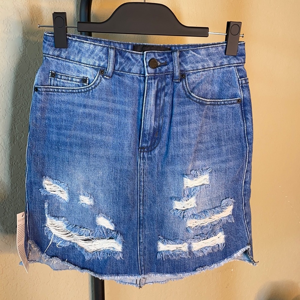 DENIM SKIRT